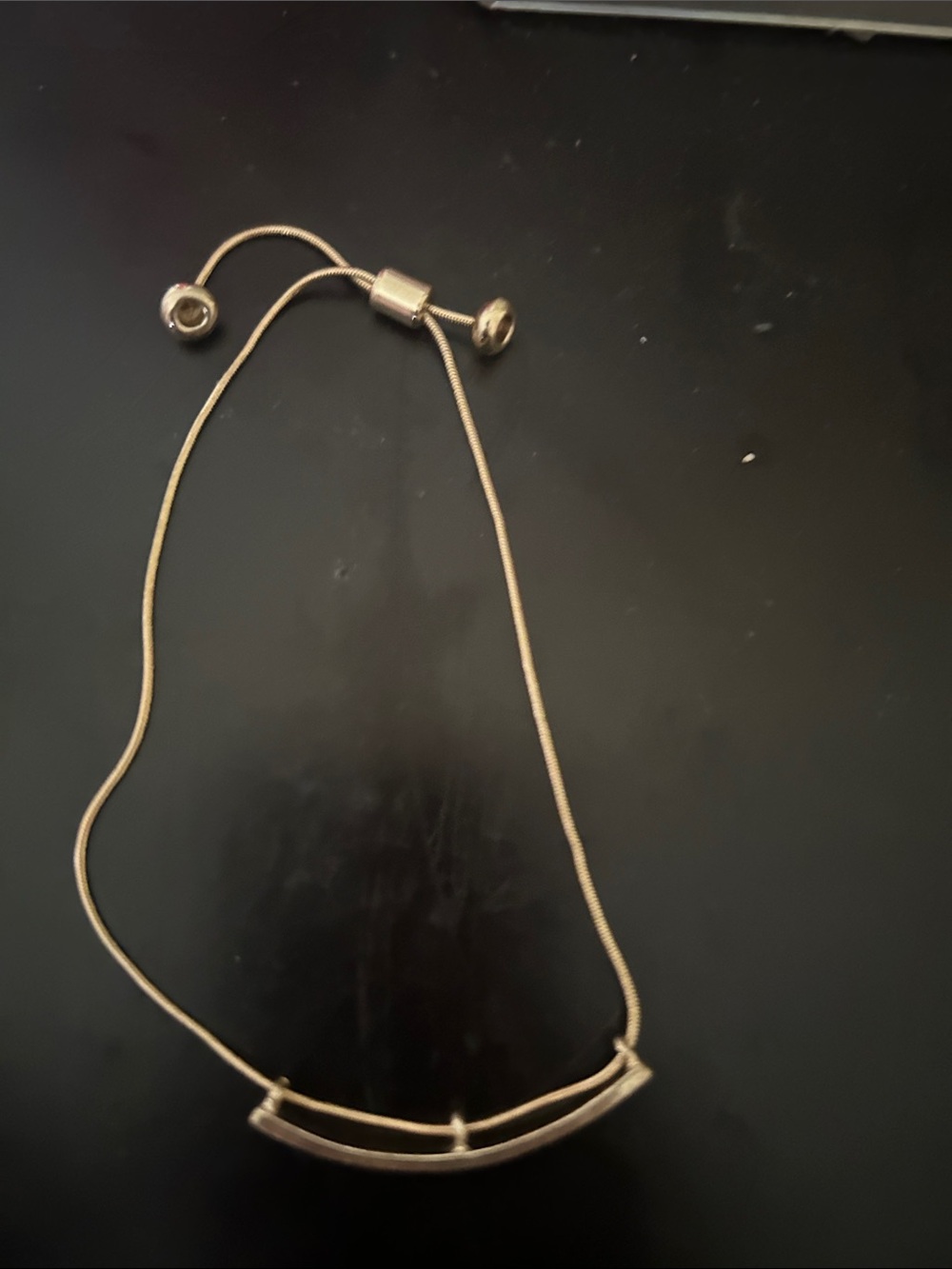 Minimalist Gold Bar Adjustable Bracelet - Women Accessories